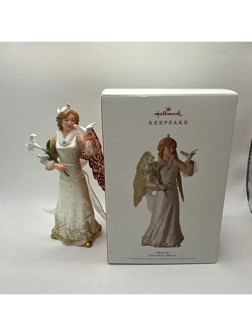 Peace 1st in the Christmas Angels Series  Hallmark Keepsake Ornament 2018